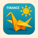 icon_finance_sun_origami icon preview