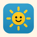 icon_finance_sun_rounded icon preview