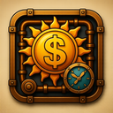 icon_finance_sun_steampunk icon preview