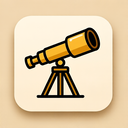 icon_finance_telescope_elegant icon preview