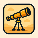 icon_finance_telescope_iconic icon preview