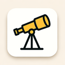 icon_finance_telescope_minimalist icon preview