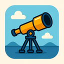 icon_finance_telescope_modern icon preview
