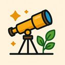 icon_finance_telescope_organic icon preview