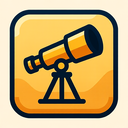 icon_finance_telescope_sharp_edges icon preview
