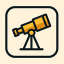 icon_finance_telescope_symmetrical icon preview