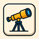 icon_finance_telescope_technical icon preview