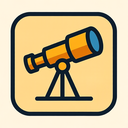 icon_finance_telescope_vector icon preview