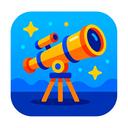 icon_finance_telescope_vibrant_colors icon preview