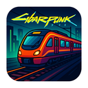 icon_finance_train_cyberpunk icon preview