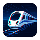 icon_finance_train_digital_glitch icon preview