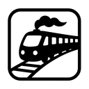 icon_finance_train_monochrome icon preview