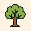 icon_finance_tree_asymmetrical icon preview