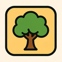 icon_finance_tree_bold icon preview