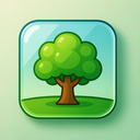 icon_finance_tree_glassy icon preview