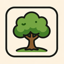 icon_finance_tree_iconic icon preview