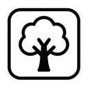 icon_finance_tree_monochrome icon preview