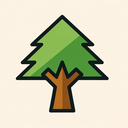 icon_finance_tree_sharp_edges icon preview