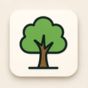icon_finance_tree_thin icon preview