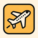 icon_food_airplane_bold icon preview