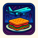 icon_food_airplane_cyberpunk icon preview