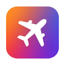 icon_food_airplane_gradient icon preview