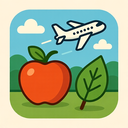 icon_food_airplane_organic icon preview