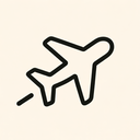 icon_food_airplane_simplified icon preview
