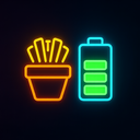icon_food_battery_neon icon preview