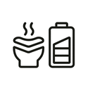 icon_food_battery_outline icon preview