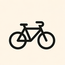 icon_food_bicycle_asymmetrical icon preview
