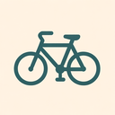 icon_food_bicycle_flat_pastel icon preview