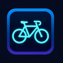 icon_food_bicycle_futuristic icon preview