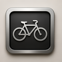 icon_food_bicycle_metallic icon preview