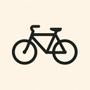 icon_food_bicycle_minimalist icon preview