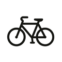 icon_food_bicycle_monochrome icon preview