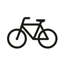 icon_food_bicycle_outline icon preview