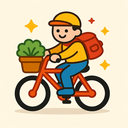 icon_food_bicycle_playful icon preview
