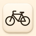 icon_food_bicycle_rounded icon preview