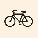 icon_food_bicycle_thin icon preview