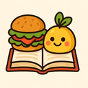 icon_food_book_cartoon icon preview
