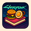 icon_food_book_cyberpunk icon preview