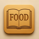 icon_food_book_embossed icon preview