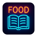 icon_food_book_neon icon preview