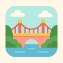 icon_food_bridge_flat_pastel icon preview