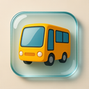 icon_food_bus_glassy icon preview