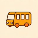 icon_food_bus_origami icon preview