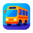 icon_food_bus_vibrant_colors icon preview