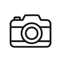 icon_food_camera_minimal_outline icon preview