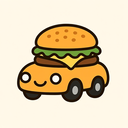 icon_food_car_cartoon icon preview